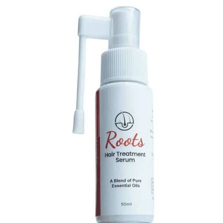 Roots Hair Treatment Serum – Argan Oil, Rosemary Oil & Vitamin E Hair Growth Serum | Pure Essential Oil Blend, 50ml