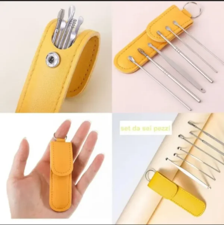 6-Piece Ear Wax Cleaning Kit | Portable & Easy to Use
