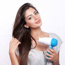 Foldable Hair Dryer 1000W – Ultra Sonic Hair Dryer with Airflow Nozzle & Speed Settings | Compact Travel Hair Dryer