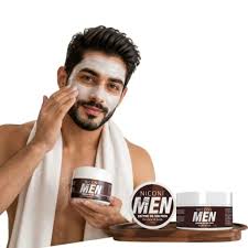 NICONI Men Enzyme De-Tan Pack – Tan Removal Face & Body Cream for Instant Brightening | De-Tan Scrub Mask for Men