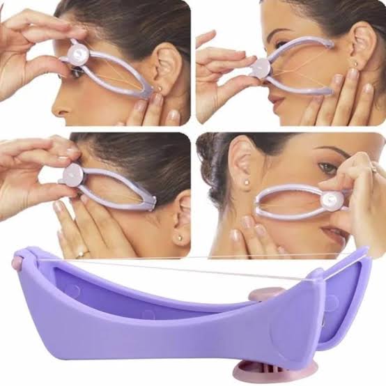 Face & Body Hair Threading System – Manual Facial Hair Remover Tool for Upper Lip, Chin & Eyebrows | Epilator Threader