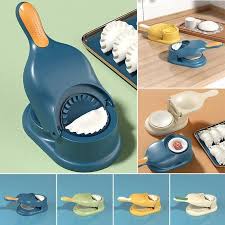 Make perfect dumplings, pierogi & empanadas in seconds with this manual dumpling maker mold. Built-in cutter, easy grip, dishwasher-safe.