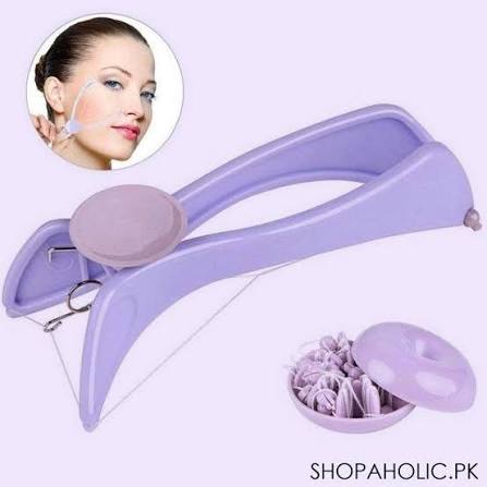 Face & Body Hair Threading System – Manual Facial Hair Remover Tool for Upper Lip, Chin & Eyebrows | Epilator Threader