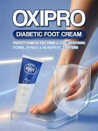 Herbiotics Oxipro Diabetic Foot Cream – Foot Care Cream for Dry, Cracked & Itchy Skin | Scientifically Formulated 75g