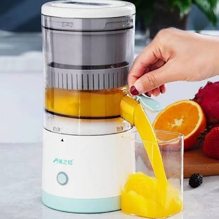 Portable Electric Citrus Juicer – USB Rechargeable Orange Juicer for Home, Travel & Office | Wireless Fruit Juice Maker