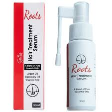 Roots Hair Treatment Serum – Argan Oil, Rosemary Oil & Vitamin E Hair Growth Serum | Pure Essential Oil Blend, 50ml