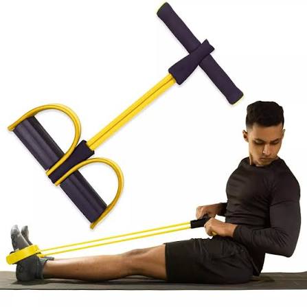 Double Spring Resistance Training Tummy Trimmer | Abdominal Exercise & Full Body Workout Tool | Home Gym Fitness Equipment